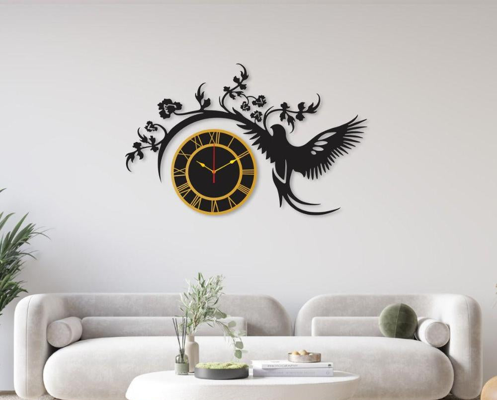 Eagle wall golden dial