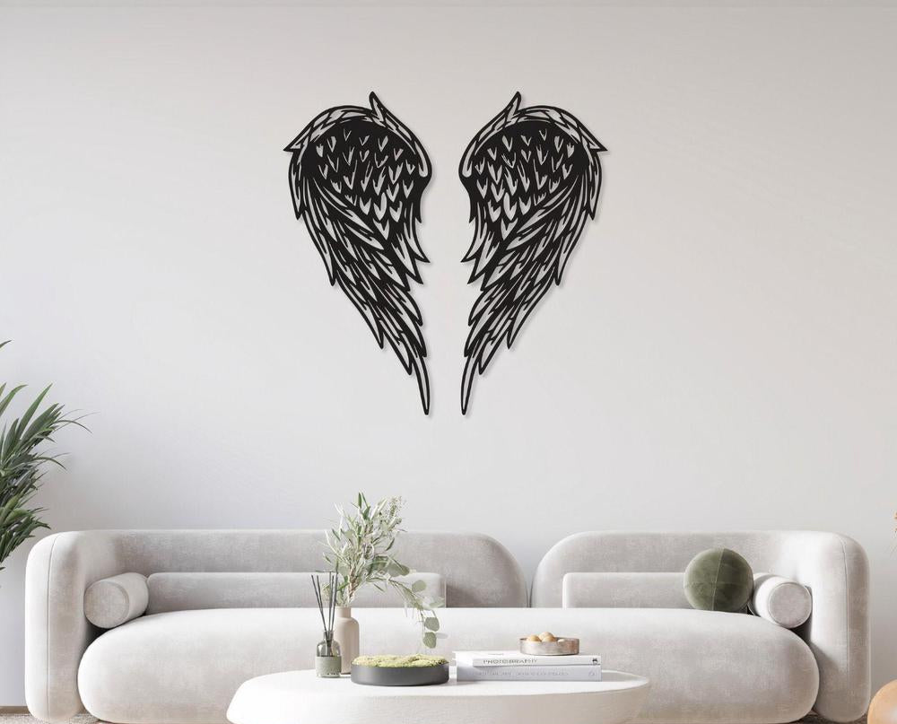 Devil wings wall art