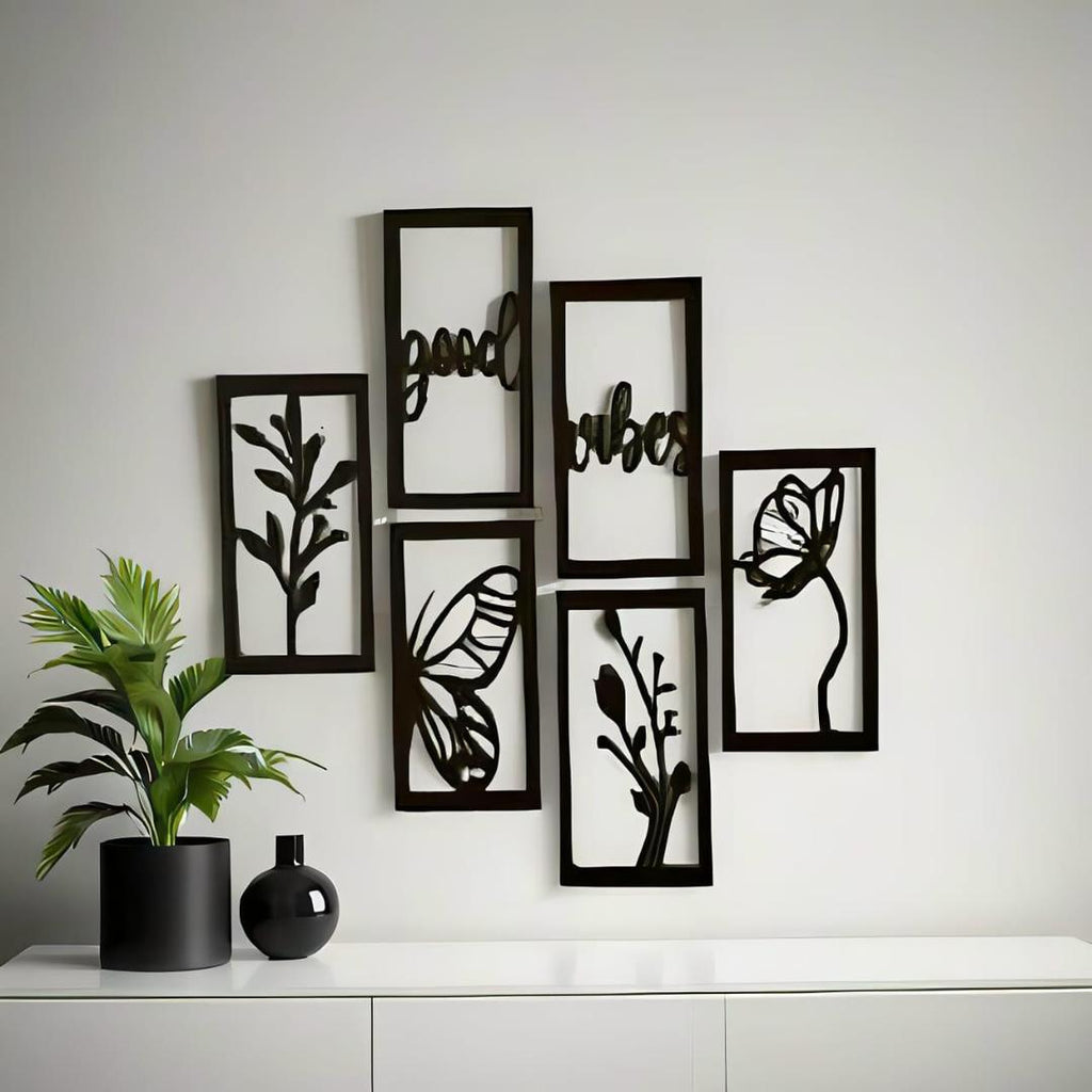 Floral wall art