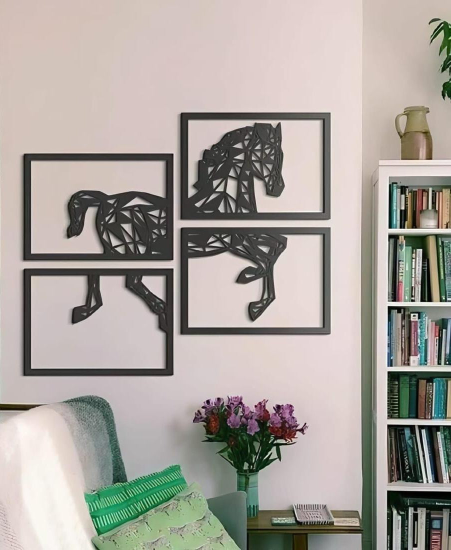 Beautiful horse wall art